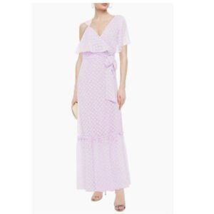 NWOT Diane Von Furstenberg Wrap Maxi Dress-F12